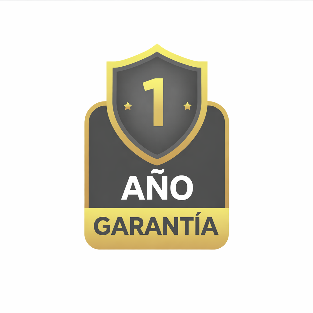 Garantía GRATIS de 1 año