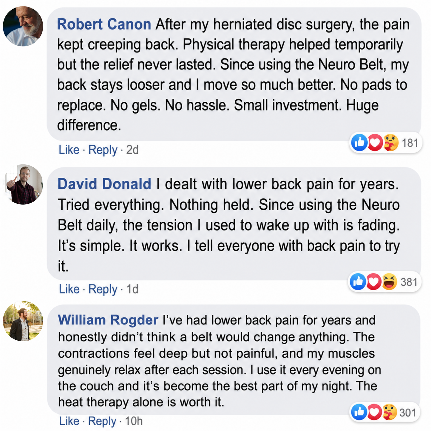 NeuroBelt — 4 in 1 Back Therapy System