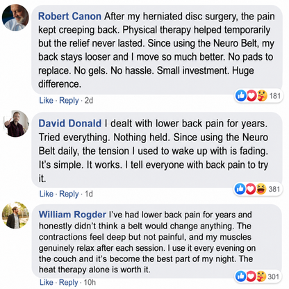 NeuroBelt — 4 in 1 Back Therapy System